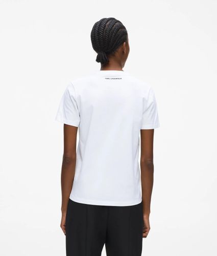 T-shirt À Portrait Illustré, , , Taille: Xs - Karl Lagerfeld - Modalova