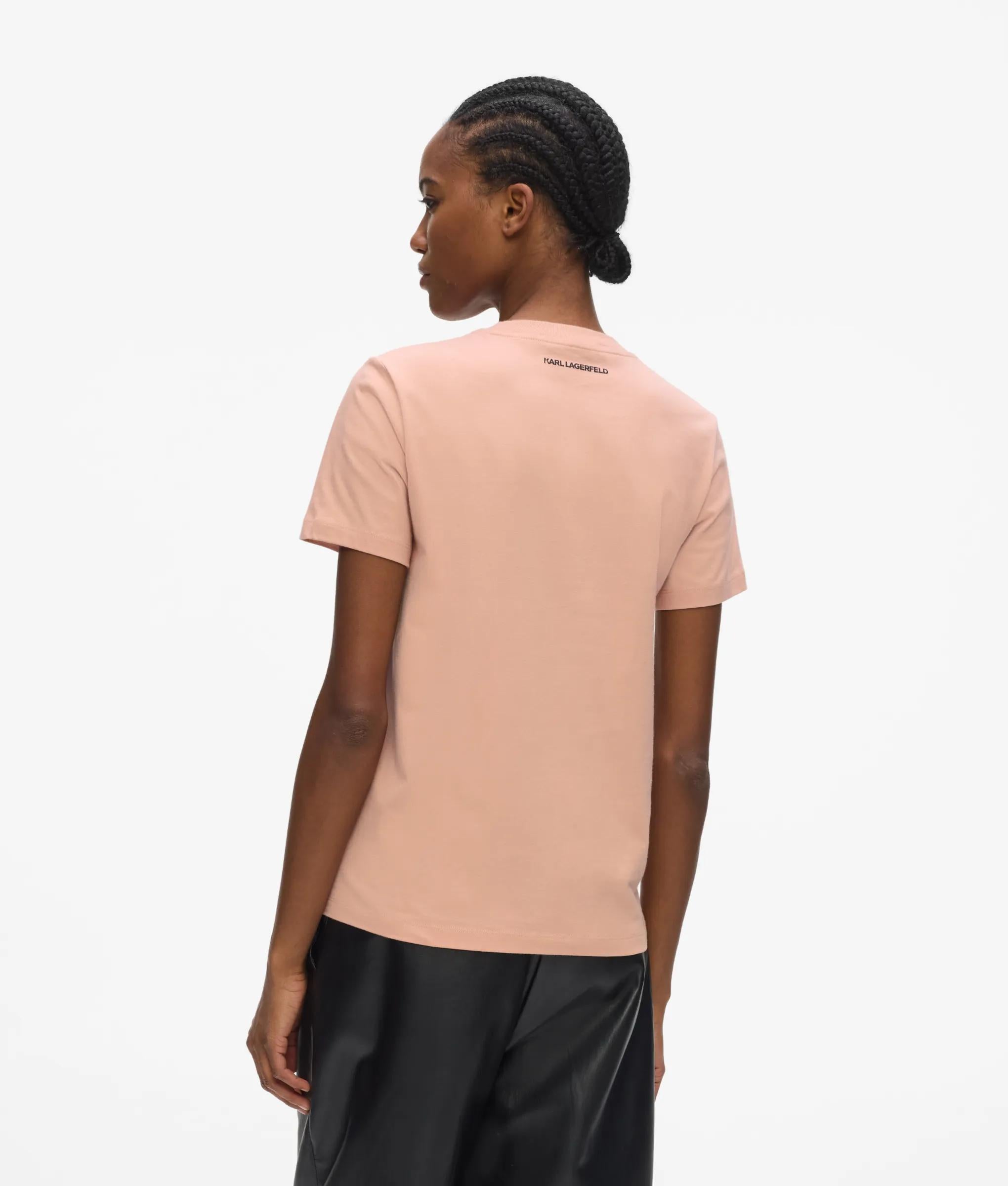 T-shirt À La Coupe Classique Rue St-guillaume, , , Taille: Xs - Karl Lagerfeld - Modalova