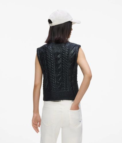 Gilet Cropped En Laine Torsadée, , , Taille: Xs - KL Jeans - Modalova