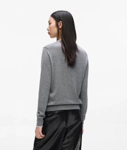 Pull À Col Rond En Laine Mérinos, , , Taille: Xs - Karl Lagerfeld - Modalova