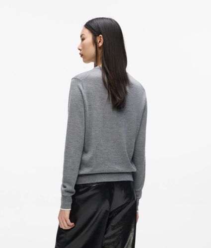 Pull À Col Rond En Laine Mérinos, , , Taille: Xs - Karl Lagerfeld - Modalova