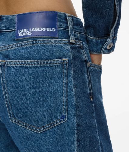 Jeans Évasé Taille Mi-haute En Denim À Blocs, , , Taille: 2530 - KL Jeans - Modalova
