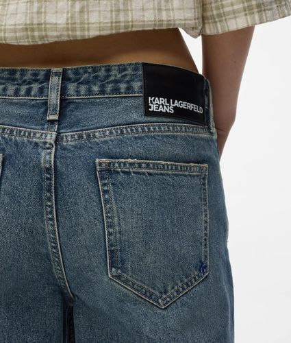 Jeans Décontracté Taille Mi-haute D’aspect Usé, , , Taille: 2530 - KL Jeans - Modalova