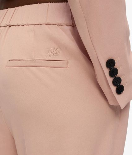 Pantalon En Mélange De Satin, , , Taille: 38 - Karl Lagerfeld - Modalova