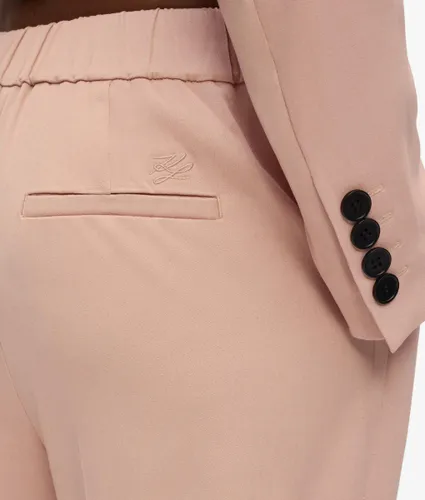 Pantalon En Mélange De Satin, , , Taille: 38 - Karl Lagerfeld - Modalova