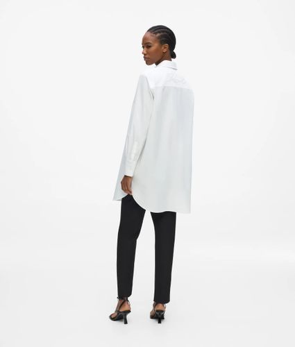 Chemise Tunique En Popeline Signature, , , Taille: 38 - Karl Lagerfeld - Modalova