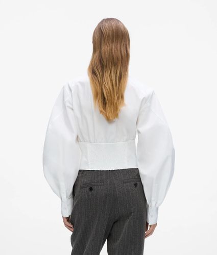 Chemise En Popeline À Effet Corset, , , Taille: 38 - Karl Lagerfeld - Modalova
