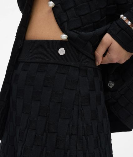 Jupe En Maille Avec Détails En Perles Fantaisie, , , Taille: Xs - Karl Lagerfeld - Modalova