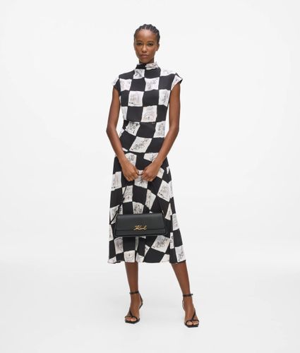 Sac Porté Épaule À La Silhouette Allongée K/signature, , /, Taille: One Size - Karl Lagerfeld - Modalova