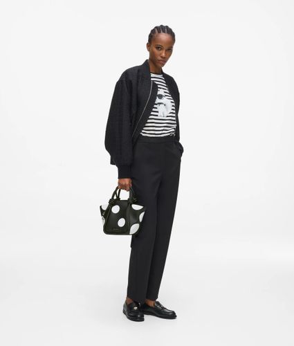 Sac En Toile À Pois Ikon Pebble, , , Taille: One Size - Karl Lagerfeld - Modalova