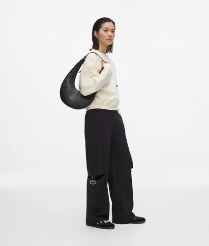 Sac Hobo Rond En Cuir, , , Taille: One Size - KL Jeans - Modalova
