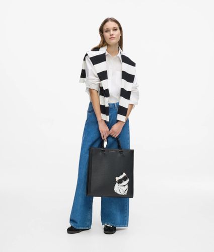 Sac En Toile Ikon Choupette, , , Taille: One Size - Karl Lagerfeld - Modalova