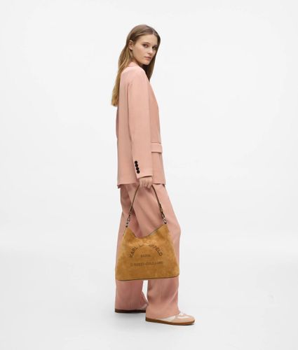 Sac Hobo En Daim K/daily, , , Taille: One Size - Karl Lagerfeld - Modalova