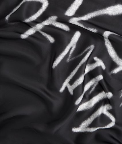 Grand Bandana Avec Citation Karl, , , Taille: One Size - KL Jeans - Modalova