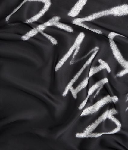 Grand Bandana Avec Citation Karl, , , Taille: One Size - KL Jeans - Modalova