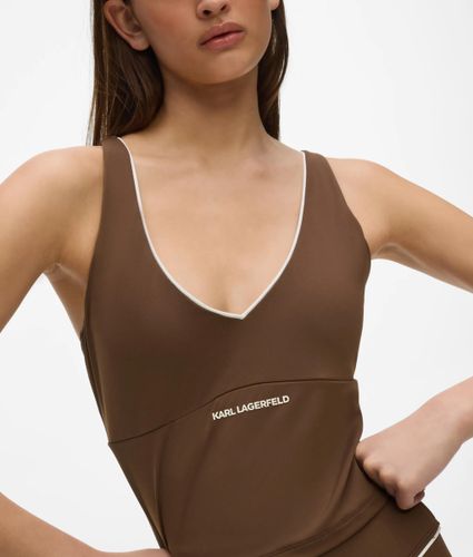 Débardeur Athleisure Avec Passepoil Contrastant, , , Taille: S - Karl Lagerfeld - Modalova