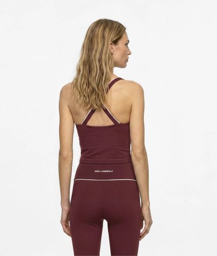 Débardeur Athleisure Avec Passepoil Contrastant, , , Taille: Xs - Karl Lagerfeld - Modalova