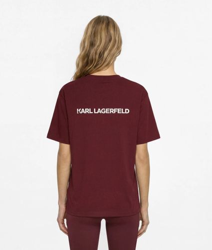 T-shirt Athleisure À Logo, , , Taille: Xs - Karl Lagerfeld - Modalova