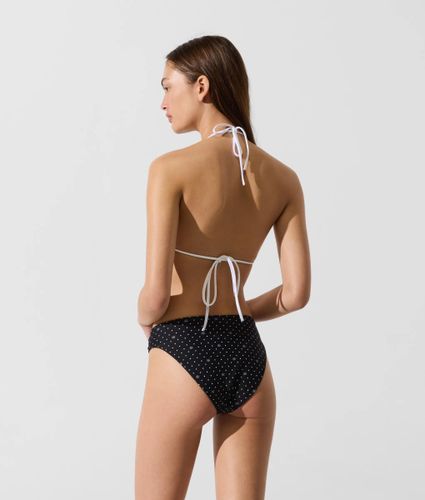 Haut De Bikini Triangle À Pois, , , Taille: Xs - Karl Lagerfeld - Modalova
