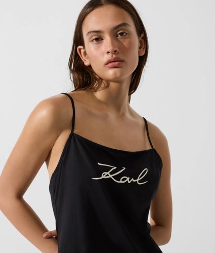 Mini-robe De Plage En Jersey Signature, , , Taille: Xs - Karl Lagerfeld - Modalova