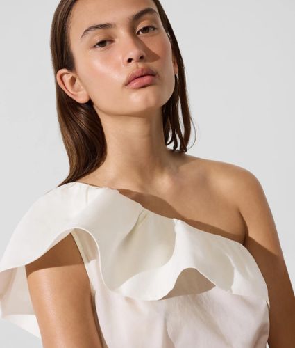 Robe De Plage Signature À Volant, , , Taille: Xs - Karl Lagerfeld - Modalova
