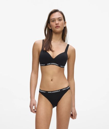 Soutien-gorge Rembourré À Logo, , , Taille: Xs - Karl Lagerfeld - Modalova
