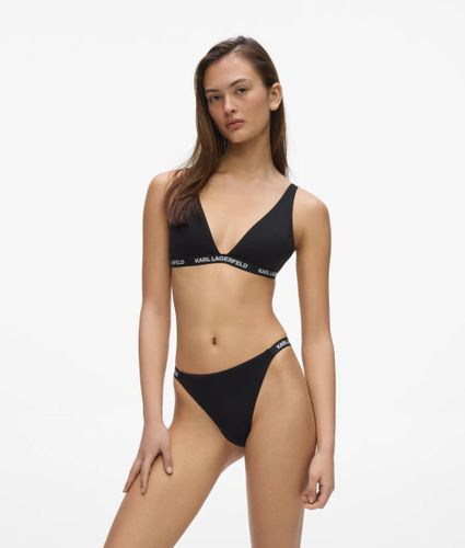 String Échancré À Logo, , , Taille: Xs - Karl Lagerfeld - Modalova
