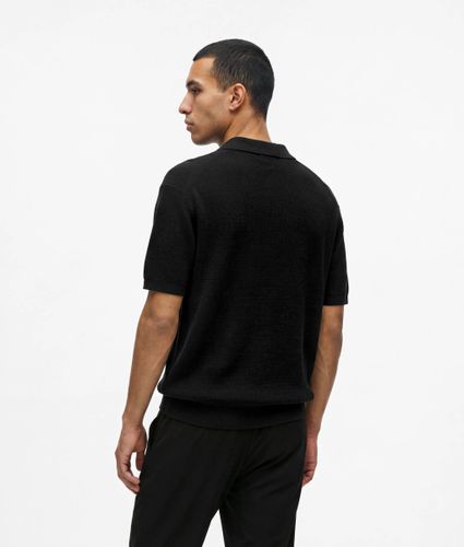 Polo En Maille Gaufrée, , , Taille: Xs - KL Jeans - Modalova