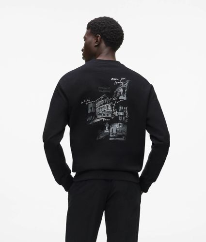 Sweat-shirt Croquis De Rome, , , Taille: Xs - Karl Lagerfeld - Modalova