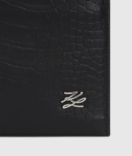 Pochette En Cuir K/croc, , , Taille: One Size - Karl Lagerfeld - Modalova