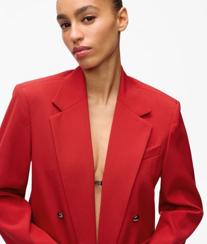 Blazer Court À Double Boutonnage, , , Taille: 38 - Karl Lagerfeld - Modalova