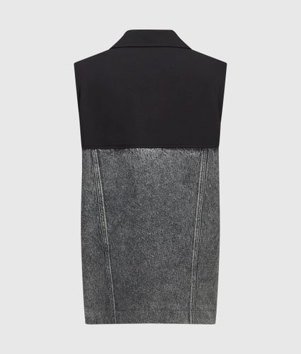 Gilet Ajusté À Empiècements En Denim, , , Taille: S - KL Jeans - Modalova