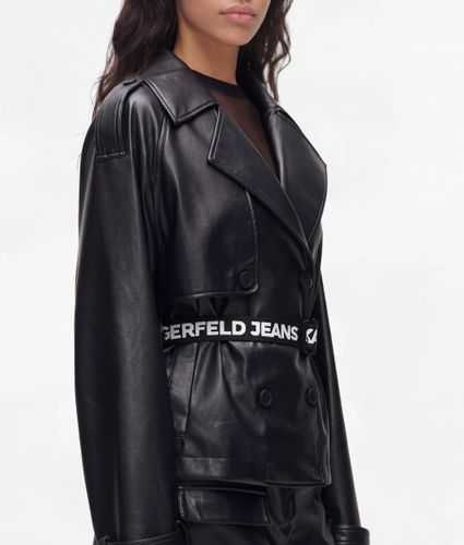 Veste Trench En Simili-cuir, , , Taille: S - KL Jeans - Modalova