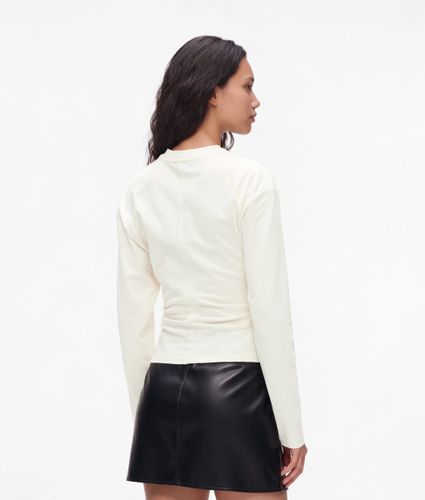 T-shirt Froncé À Manches Longues, , , Taille: Xs - KL Jeans - Modalova