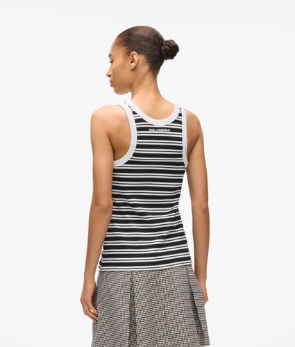 Débardeur Ikon À Rayures, , , Taille: Xs - Karl Lagerfeld - Modalova