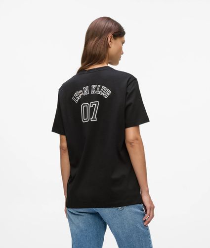 T-shirt Ikon Klub, , , Taille: Xs - Karl Lagerfeld - Modalova