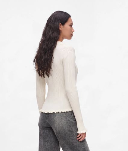 Polo En Maille Côtelée, , , Taille: Xs - KL Jeans - Modalova