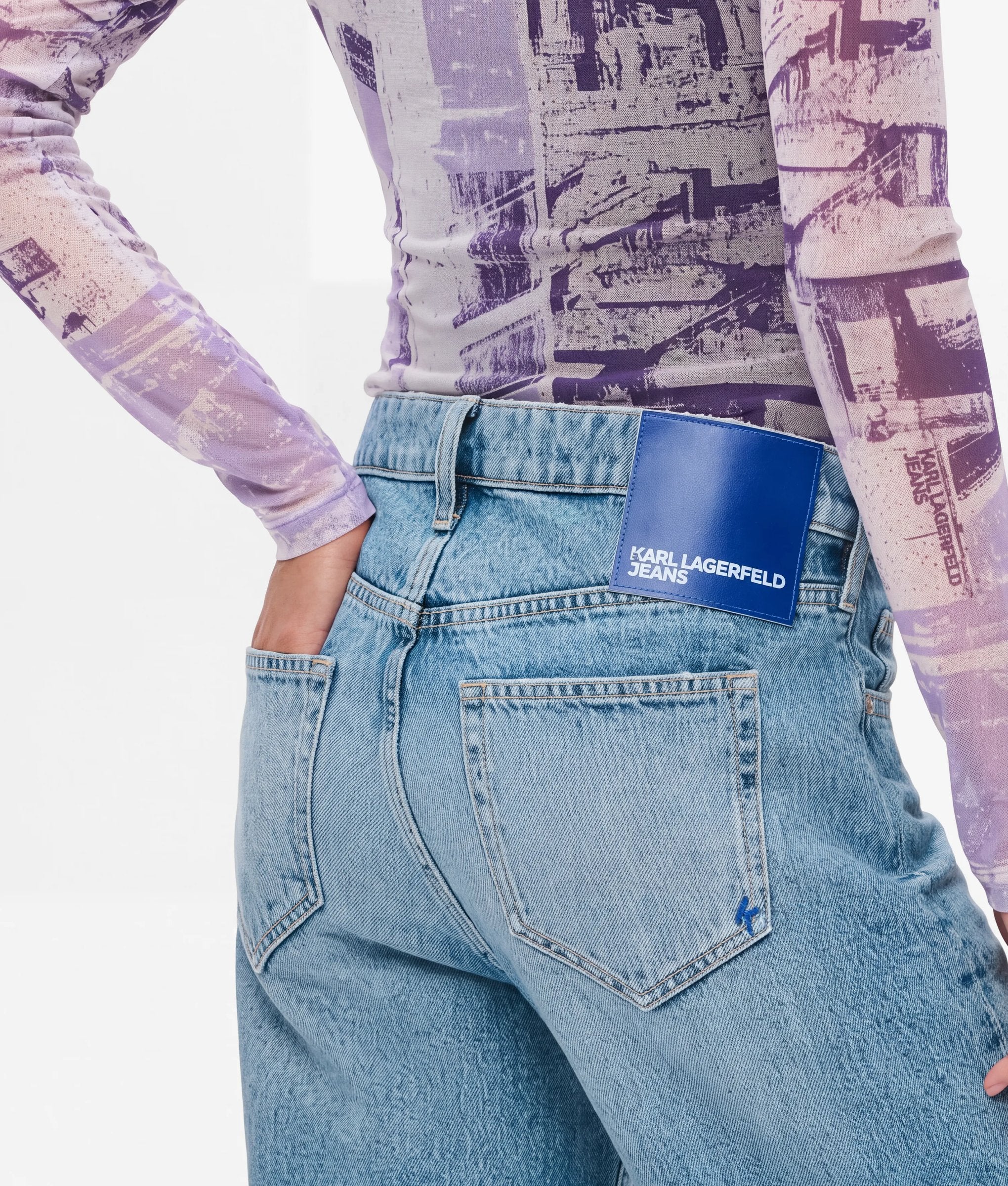 Jeans Large Plissé, , , Taille: 2430 - KL Jeans - Modalova