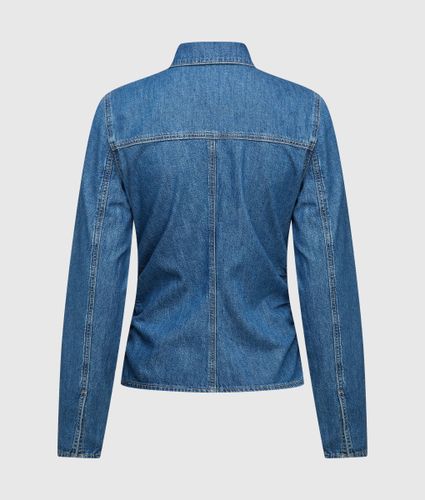 Chemise Froncée En Denim, , , Taille: Xs - KL Jeans - Modalova