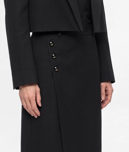Jupe Portefeuille Ajustée, , , Taille: 38 - Karl Lagerfeld - Modalova