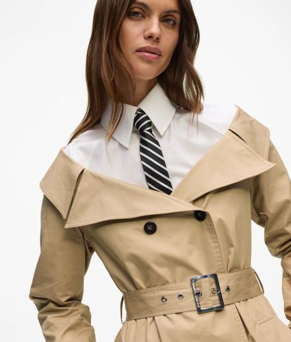 Robe Trench À Épaules Dénudées, , , Taille: 42 - Karl Lagerfeld - Modalova