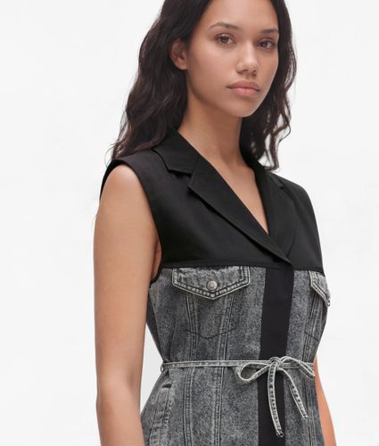 Robe Blazer À Empiècements En Denim, , , Taille: S - KL Jeans - Modalova