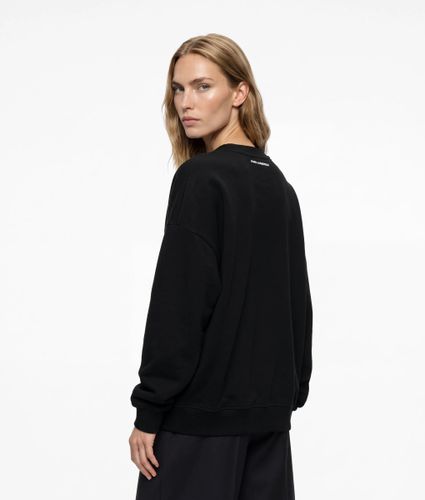 Sweat-shirt À Logo Universitaire, , , Taille: Xs - Karl Lagerfeld - Modalova