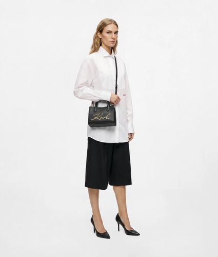 Mini-sac En Toile K/signature, , /, Taille: One Size - Karl Lagerfeld - Modalova