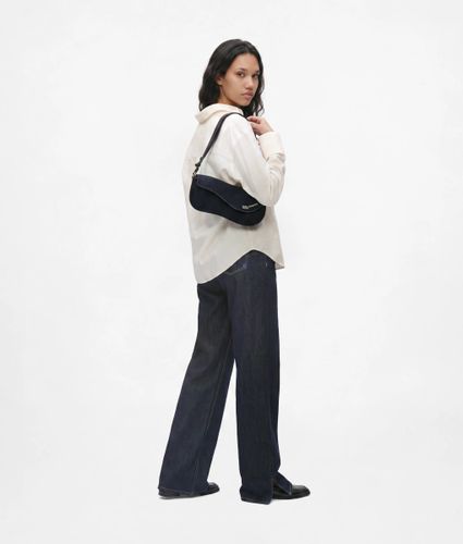 Sac Porté Épaule En Denim Ondulé, , , Taille: One Size - KL Jeans - Modalova