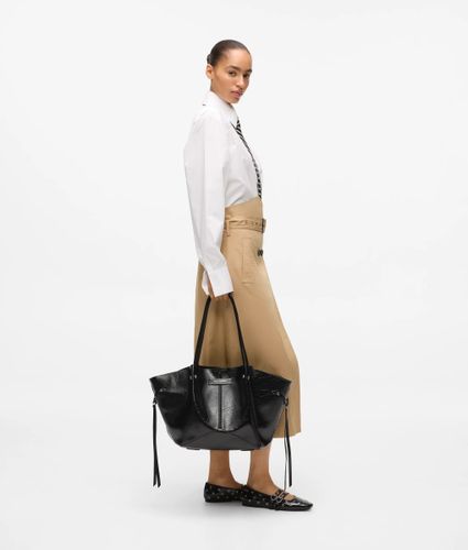 Sac En Toile Texturé De Taille Moyenne K/pierced, , -, Taille: One Size - Karl Lagerfeld - Modalova