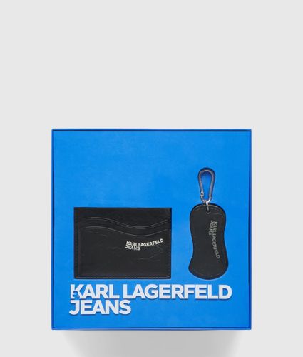 Coffret Cadeau Porte-cartes Et Porte-clés Ondulé, , , Taille: One Size - KL Jeans - Modalova