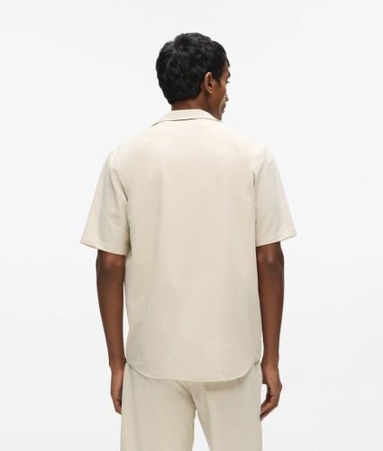 Chemise À Manches Courtes Monogram, , , Taille: M - Karl Lagerfeld - Modalova
