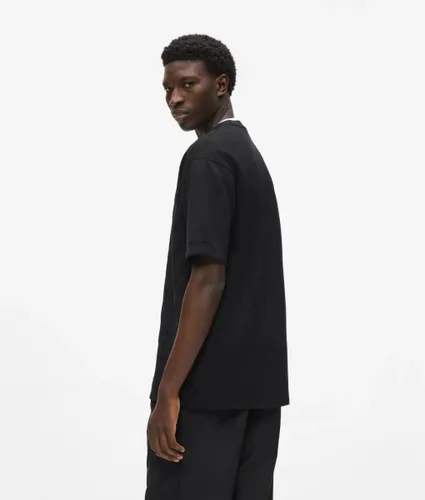 Pull À Manches Courtes Avec Motif Monogram, , , Taille: Xs - Karl Lagerfeld - Modalova