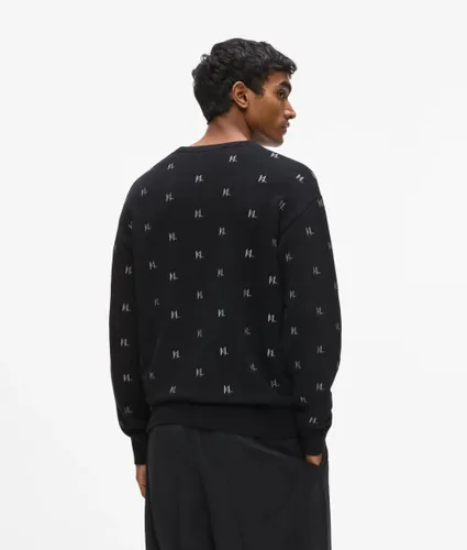 Pull En Maille Avec Monogram, , , Taille: S - Karl Lagerfeld - Modalova